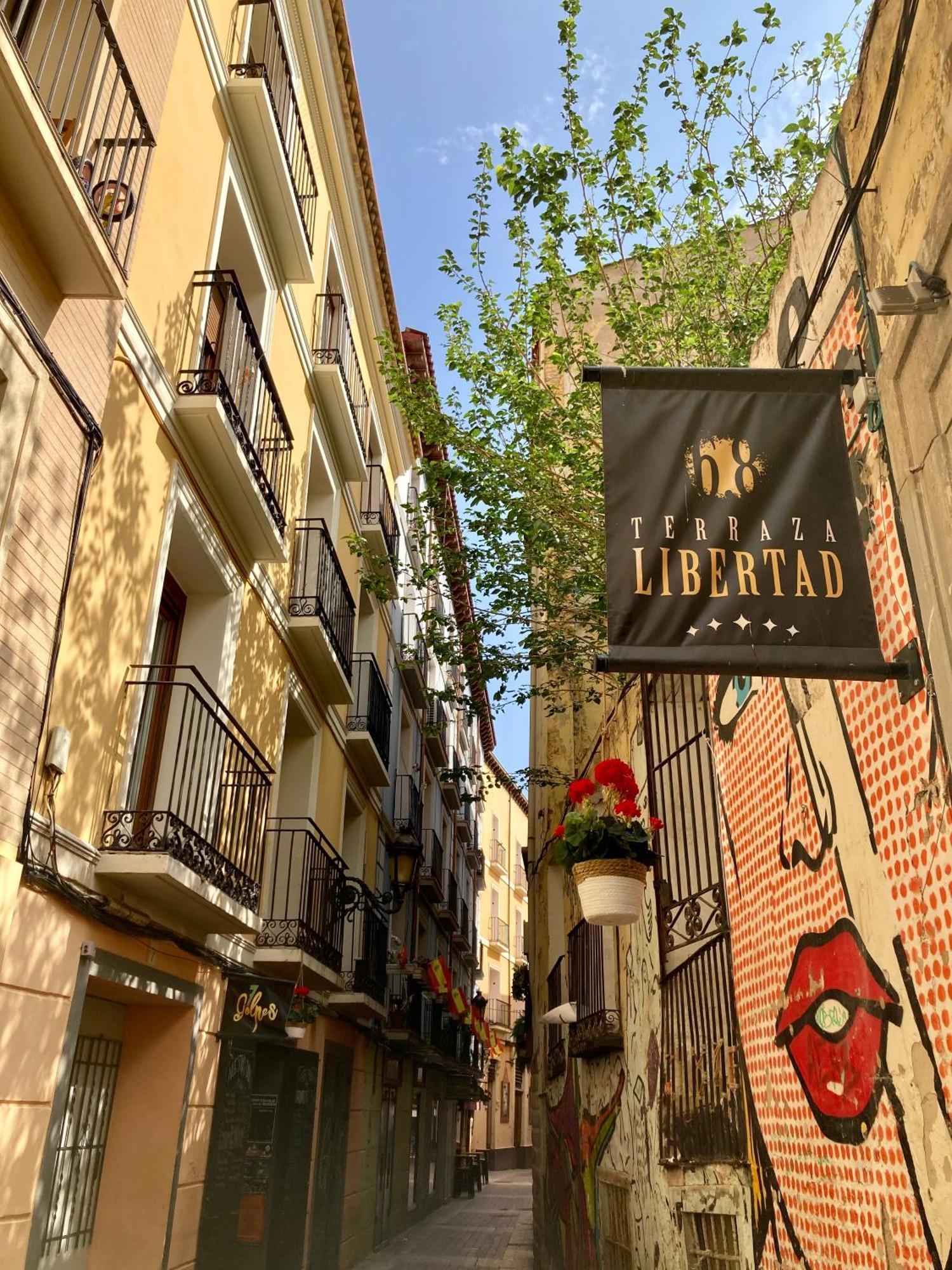 Apartamento centro con parking privado Zaragoza Exterior foto